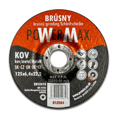 Brúsny kotúč 115x6,4x22,2 kov